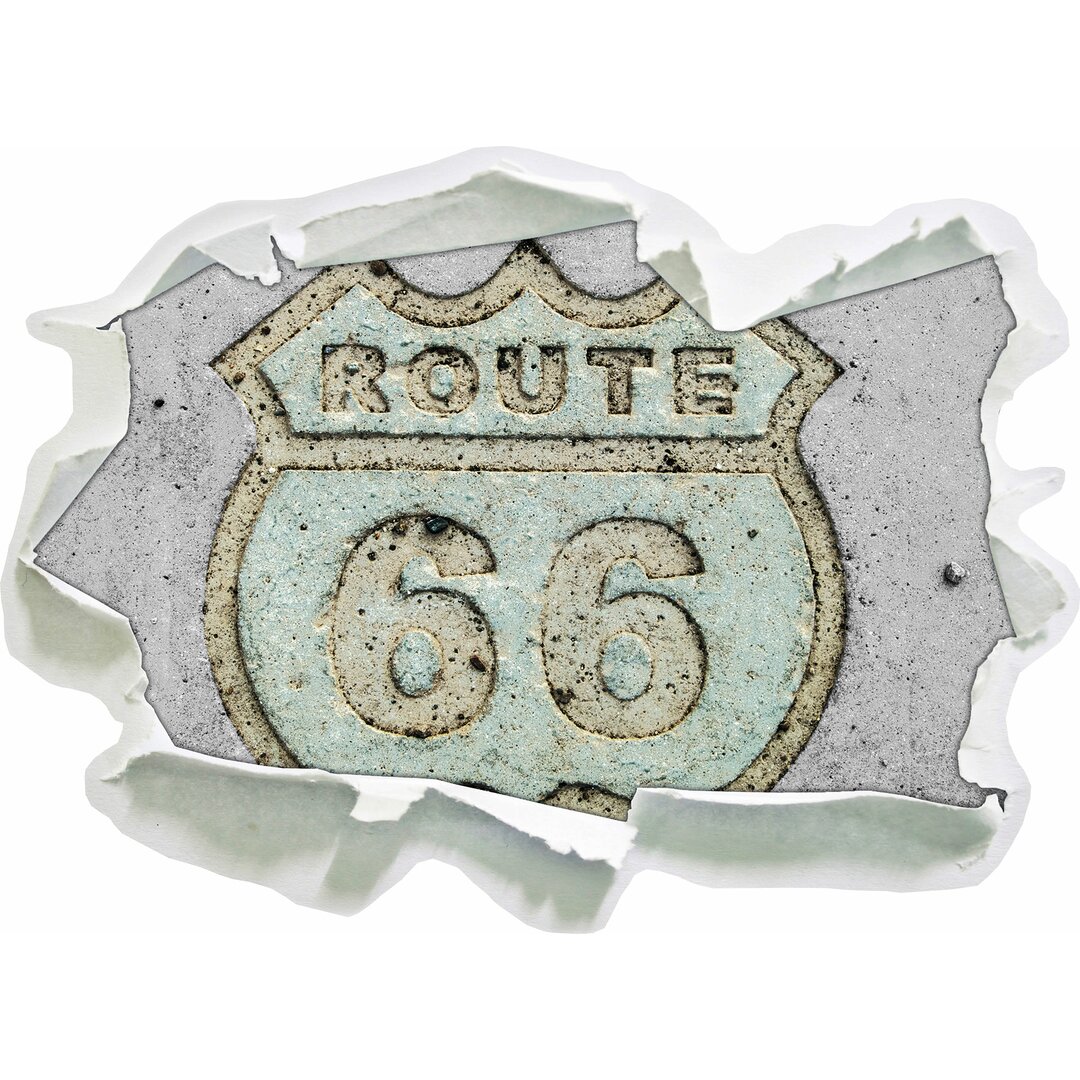 Wandsticker Route 66