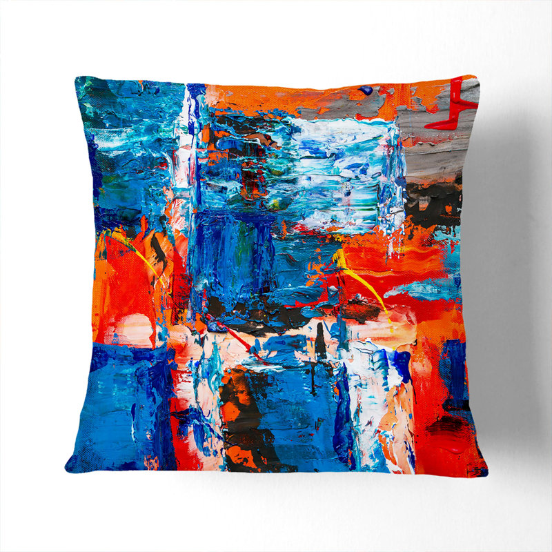 Square Throw Cushion, 55 x 55 cm, Black