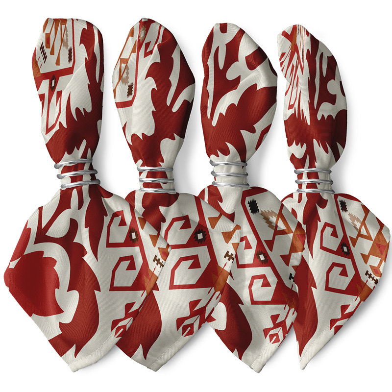 Senoia Napkin, Orange / Rust