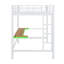 Lit mezzanine surélevé avec bureau intégré, éclairage à DEL et charge électrique-1787480261-1787480260