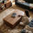 47.2 In. Hidden Storage Extendable Coffee Table