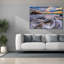 Art mural sur toile Epic Graffiti «Incoming Tide In Ogunoust» par Rick Berk
