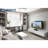 Mount-It Height Adjustable Universal TV Stand Base Mount, Tabletop TV Stand for 32 to 60 in. Screens