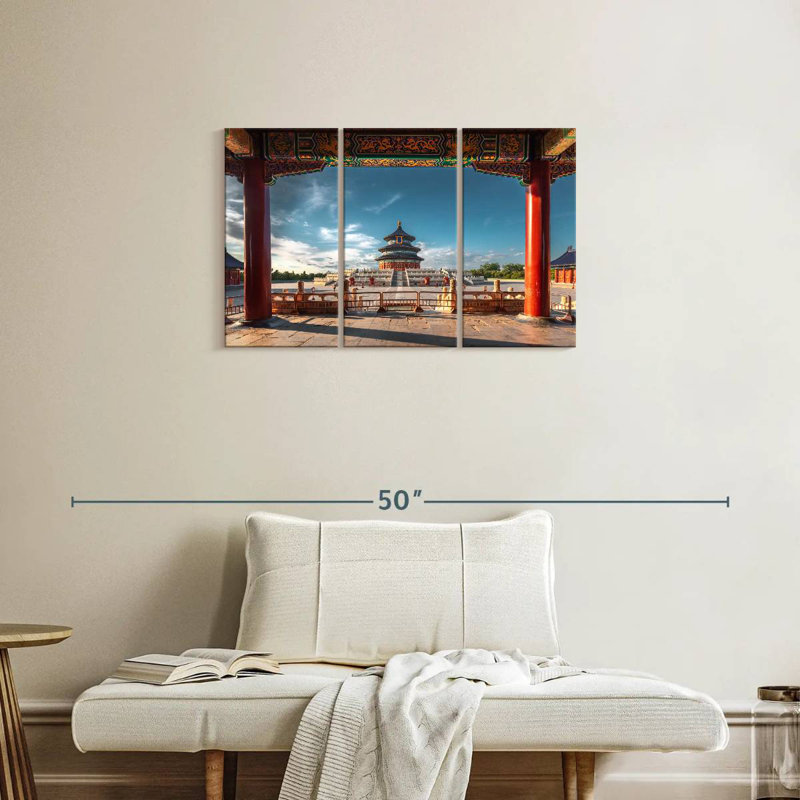 Rorry Temple Of Heaven View, 20" H x 33" W