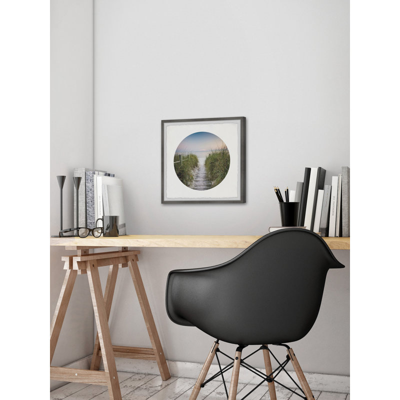 Way To Sea - Single Picture Frame Print, 81cm H x 81cm W x 3.81cm D