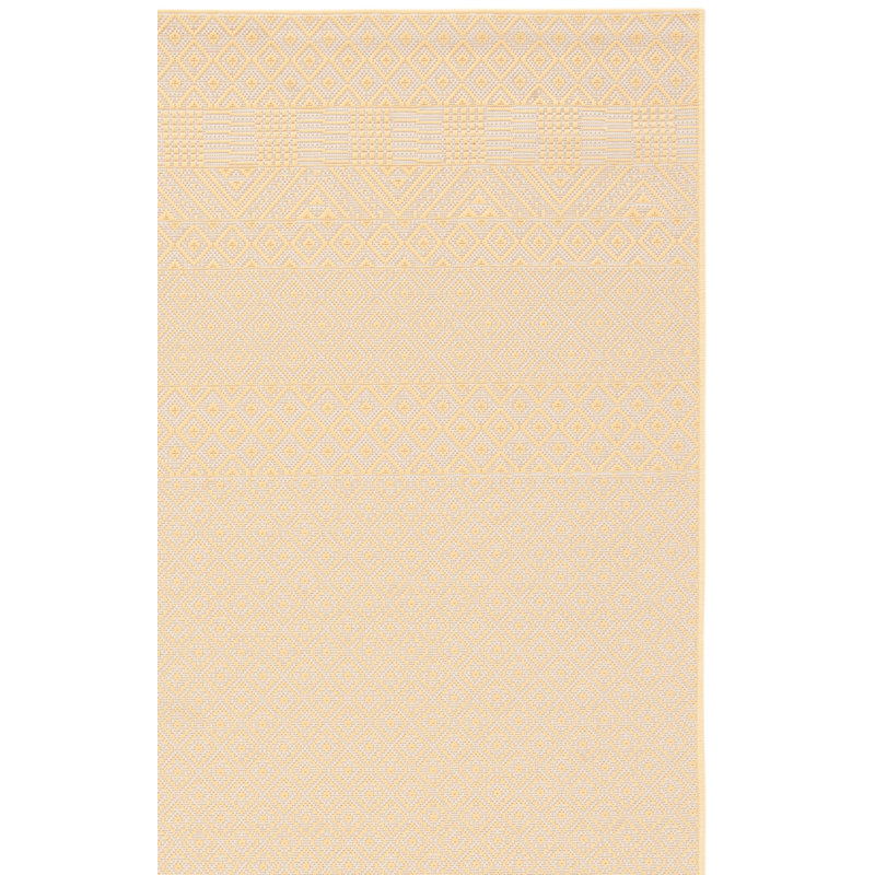 Navas Performance Solid Color Indoor/Outdoor Area Rug, Square 6'7"