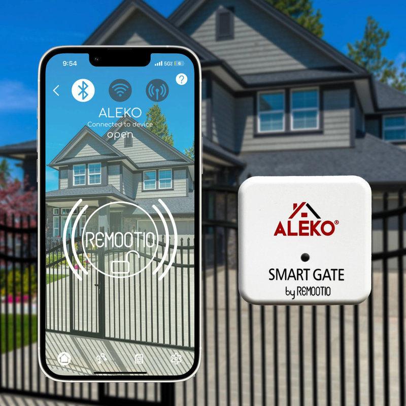 Opérateur de portail intelligent Smart Swing - GG1300U / AS1300 AC / DC - Certifié ETL - Kit d'accessoires ACC5