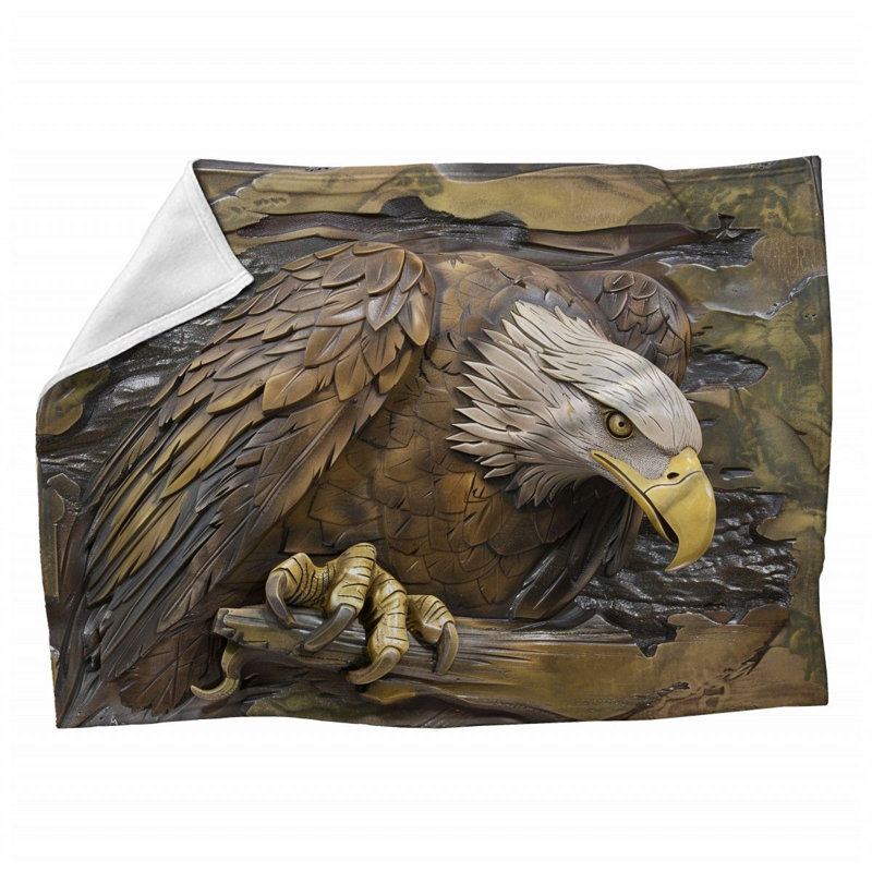 Jeté en peluche floral tendance, L 50 po x L 60 po