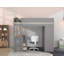 Lit mezzanine double avec tiroirs Hason Kids-88115804