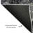 Premium Machine Washable Prisco Black Rug-1836843004