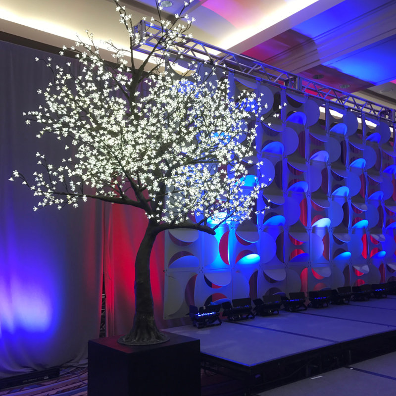 120'' LED Lighted Trees & Branches