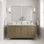 Ensemble de meuble-lavabo double 60 po Chicago