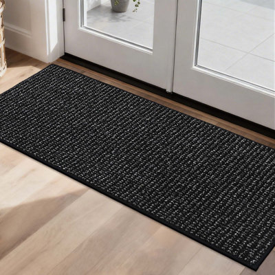 Premium Door Mat, Non-slip Washable Entrance Mat, Dirt Resistant And Absorbent Welcome Mat