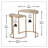 Arian Golden Nesting Tables