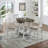Versatile Foldable Dining Table Set with Storage for Compact Spaces