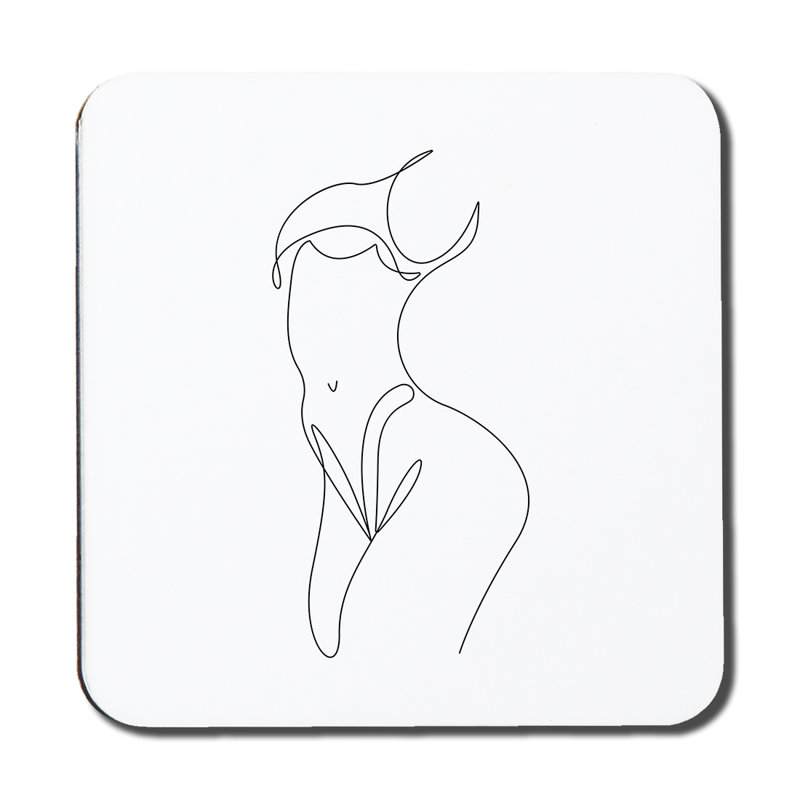 Dulaire Square 6 Piece Coaster Set