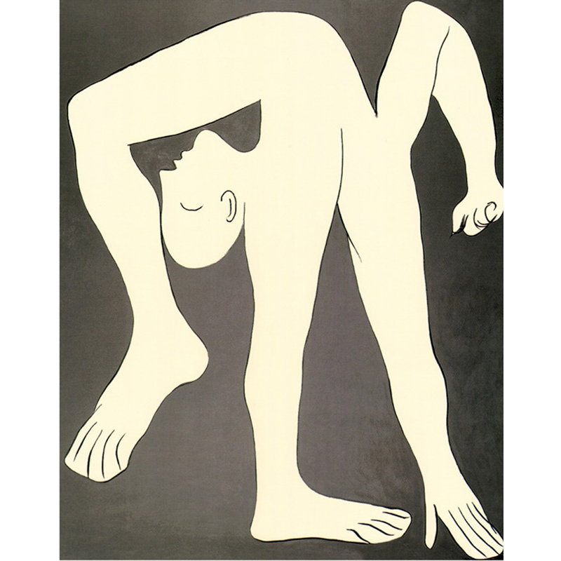 L'Acrobate, 1930, H 18 po x l 14 po