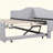 Upholstered L-Shaped Upholstered Daybed With Pop Up Trundle-2037594549