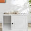 Kearns Wood Litter Box Enclosure with Scoop