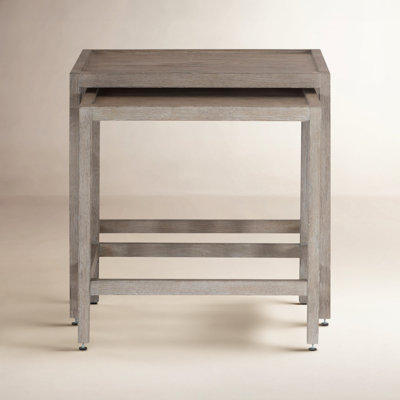 Albion 22" Oak Nesting End Tables