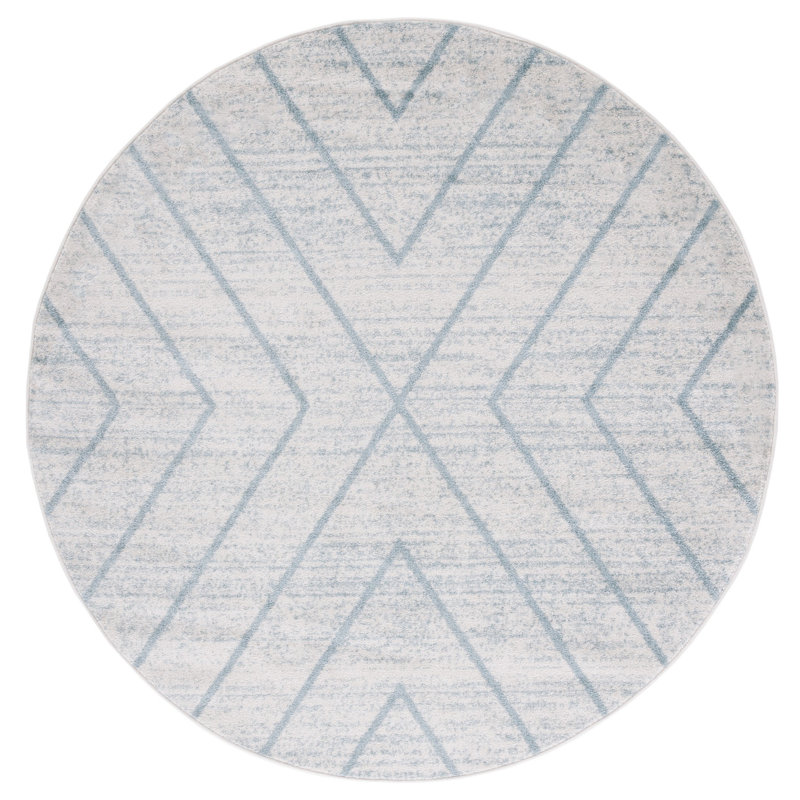 Jahn Performance Geometric Rug, Round 6'