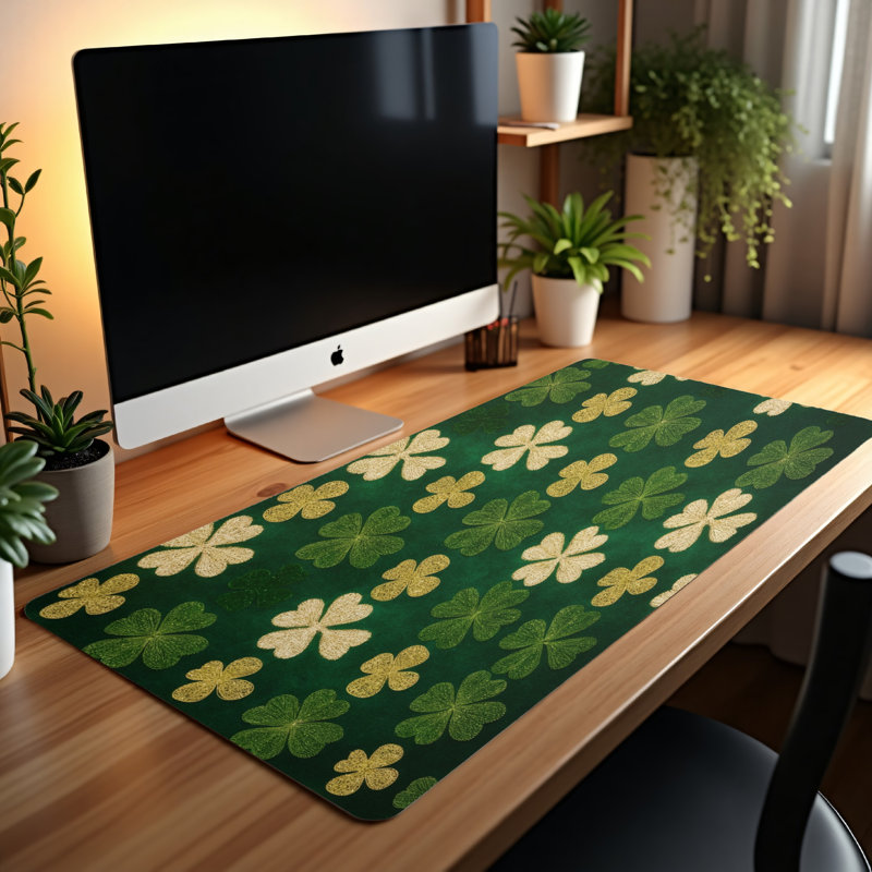 Polyester Desk Pad, 23.6x13.8