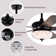 Layza Ceiling Fan with Light Kit