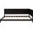 Full Size Daybed/ In , Mid-Century Modern Classic Design, Wood, Armrest & Bed, Size, Wood With-656505816-656505817