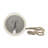 Stoneware Ceramic Windchime Bell with Textured Detail and Jute Hanger - Handcrafted Hanging Accent for Porch or Garden Decor - Single Decorative Ceramic Bell for Breezy Tones and Artful Style.-678563368