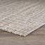 Tapis gris en jute / coton tressé à la main Coomes-282557055