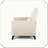 Push Back Recliner Side Pocket Fabric Armchair Rivet Accent Comfortable Stylish Durable-96500321