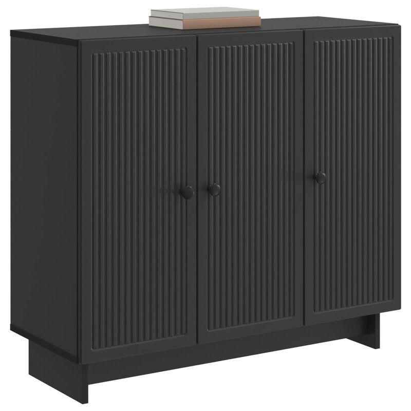 89cm Sideboard, Black