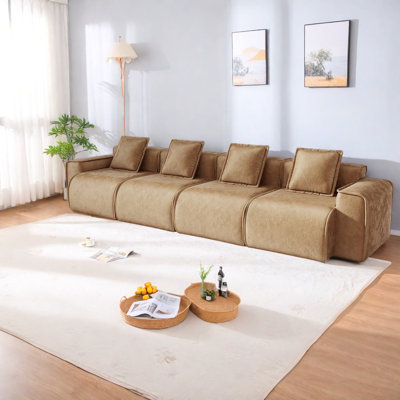 Luxurious Modern Velvet Sofas With Spacious Design For Home