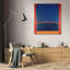 Bleu, orange, rouge