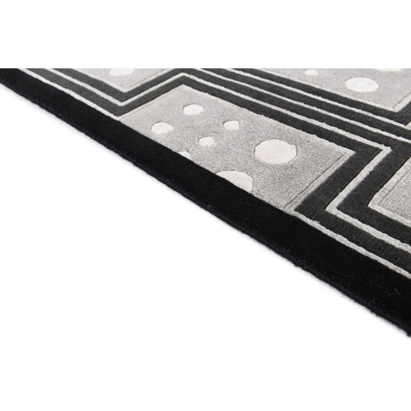 Tapis noir Osborne