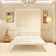 Multifunctional Murphy Bed - Space-Saving Foldable Wall Bed With Metal Frame And Stylish Cabinet Design