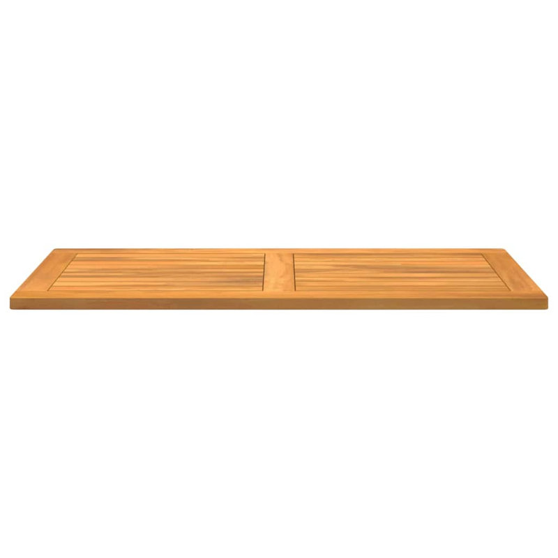 Solid Wood Table Top, 2cm H x 100cm W x 50cm D