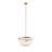 2-Light Beaded Chandelier