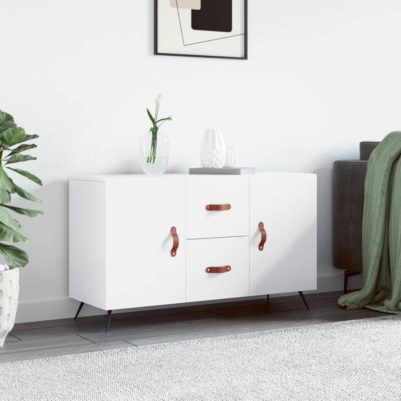 Guerrette 100cm Sideboard, White