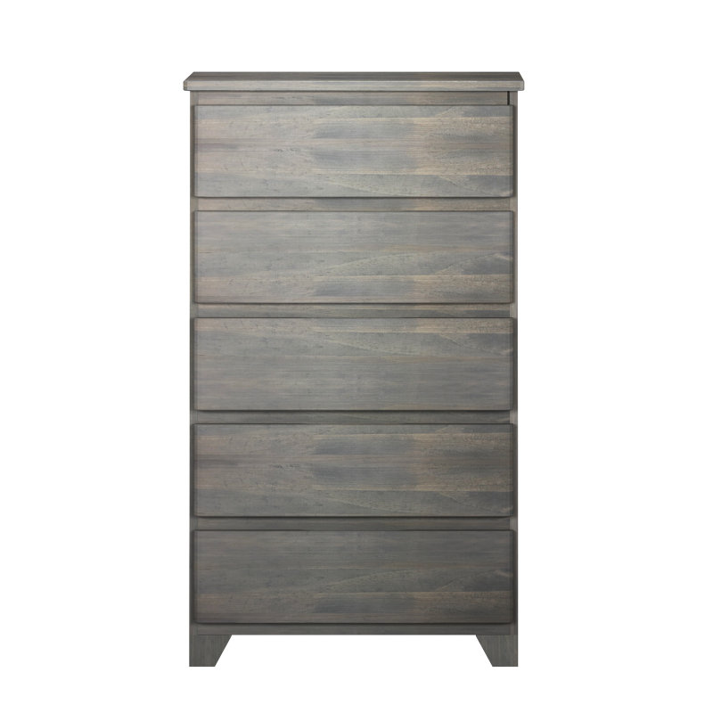 Raya Kids 5 - Drawer Chest, Driftwood