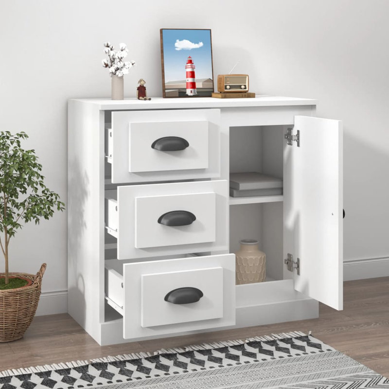Elize 70cm Sideboard, White