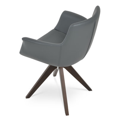 Bottega Pyramid Armchair in Fabric