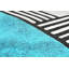 Tapis abstrait turquoise/gris zone Annafran-1084755529