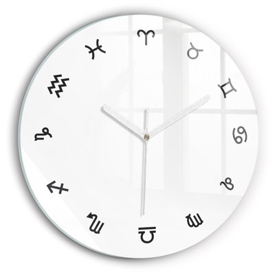Glass Wall Clock