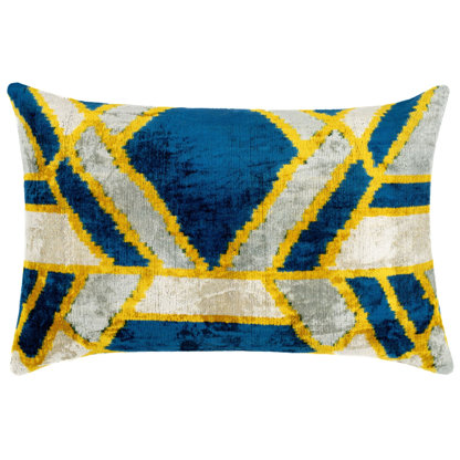 Velvet Lumbar Pillow Cover & Insert