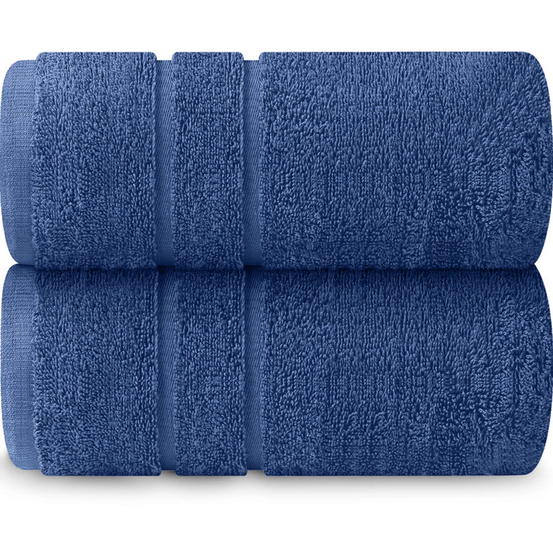Maryori Cotton Bath Towels 70x140, Blue