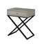 Table de chevet en bois taupe 23 po Koda