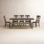 Tuscany 8 Piece Solid Wood Dining Set-762854874