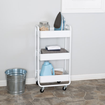 32.68'' H x 16.65'' W Utility Cart with Wheels