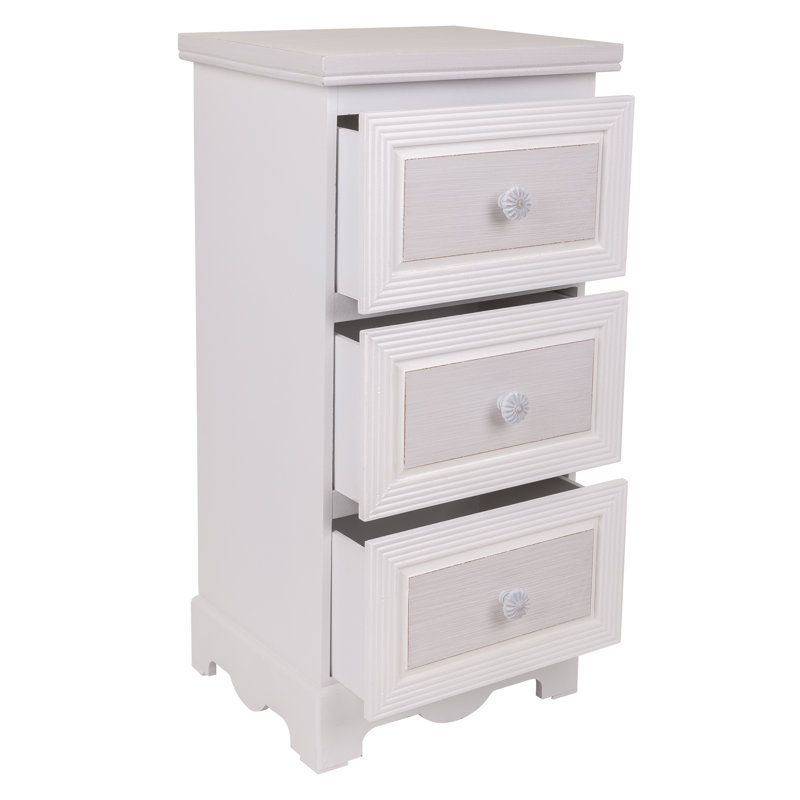 Prabhu 31 cm W Bedside Table